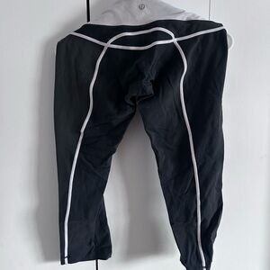 lululemon athletica Black and White Leggings